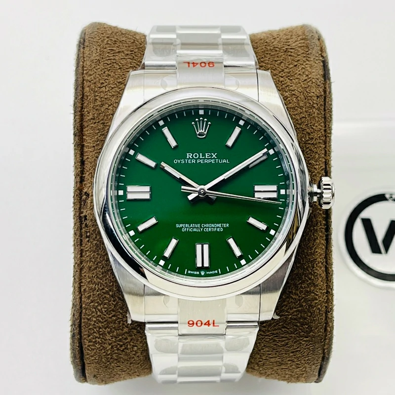 VR廠復刻勞力士 Oyster Perpetual 41 124300 綠色主圖片
