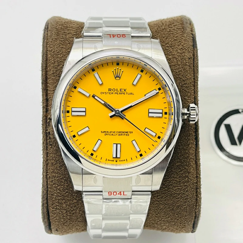 VR廠復刻勞力士 Oyster Perpetual 41 124300 黃色主圖片
