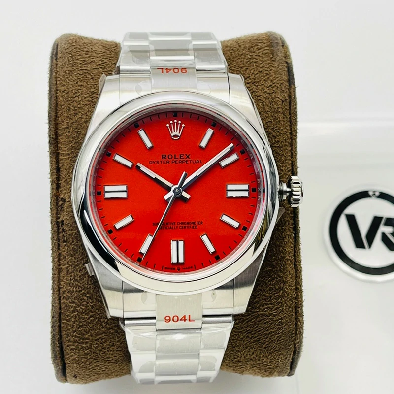 VR廠復刻勞力士 Oyster Perpetual 41 124300 紅色主圖片
