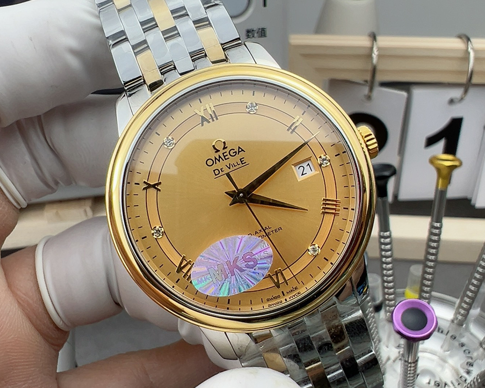MKS廠復刻歐米茄 De Ville Prestige 424.20.40.20.58.001 主圖片