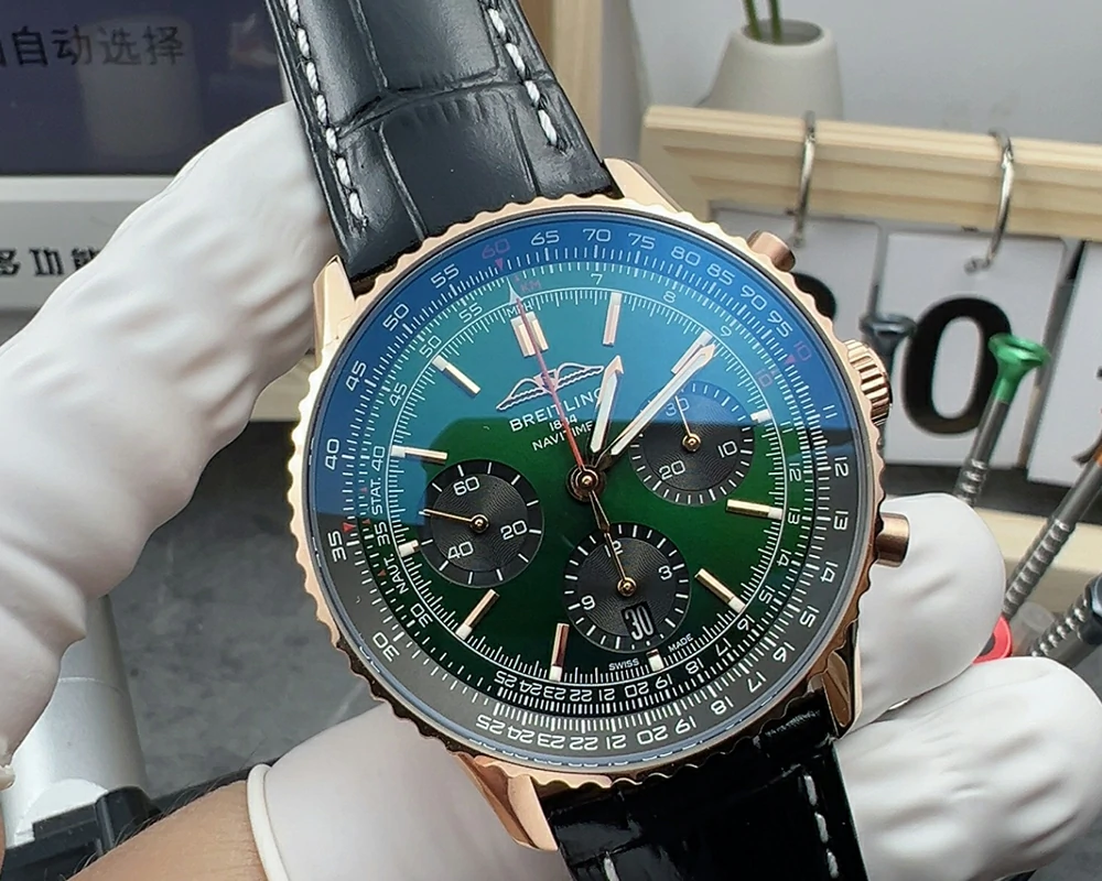 BLS廠復刻百年靈 Navitimer 1 B01 Chronograph RB0137241L1P1 主圖片