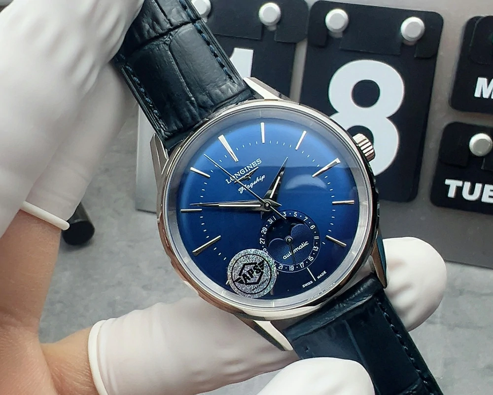 APS廠復刻浪琴 Flagship Heritage Moonphase L4.815.4.92.2 主圖片