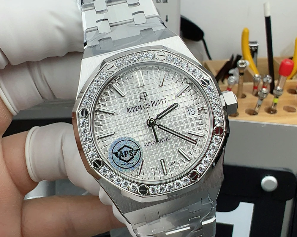 APS廠復刻愛彼 Royal Oak Lady 15451ST.ZZ.1256ST.01 帶主圖片