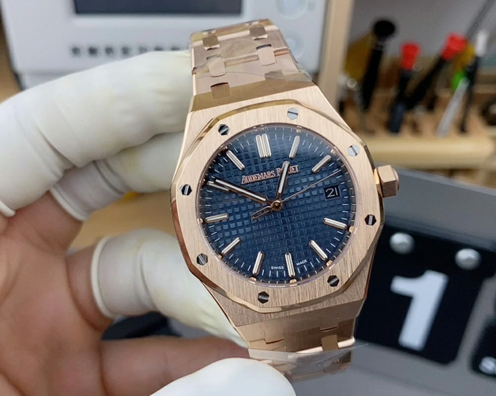 8F廠復刻愛彼 Royal Oak Selfwinding 15450BA.OO.1256BA.02 主圖片