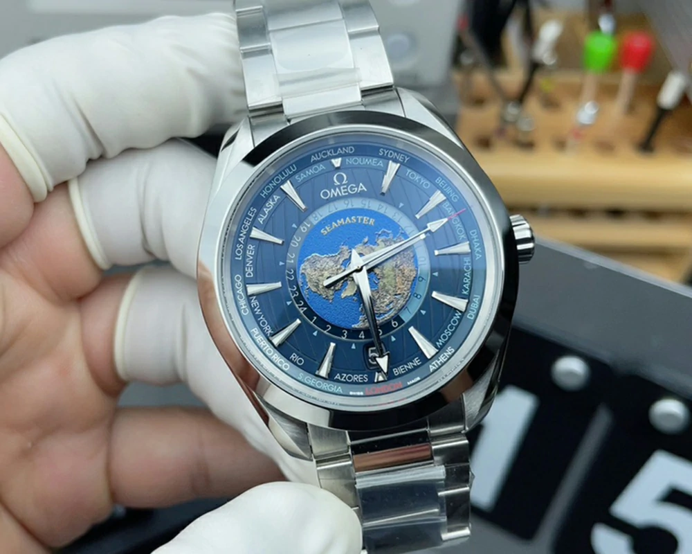 VS廠復刻歐米茄入門款 Seamaster Aqua Terra Worldtimer 220.10.43.22.03.001 主圖片